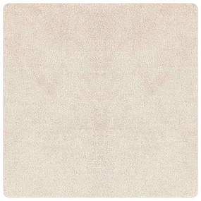 vidaXL Αντιολισθητικό Σαγκί Χαλάκι Κρεμ 200 x 200 cm PP