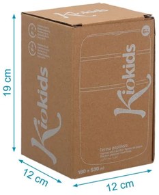 Θερμoδοχείο Φαγητού Kiokids με Κουταλάκι Ciel 710ml.