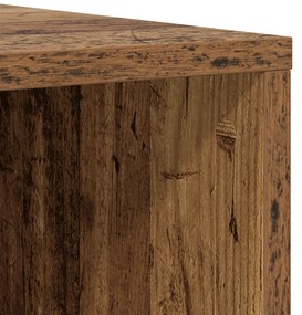 vidaXL Σετ επίπλου τηλεόρασης 2 pcs Παλιό Ξύλο 37 x 35 x 107 εκ