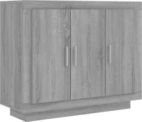 vidaXL Ντουλάπι Γκρι Sonoma 92 x 35 x 75 εκ. από Επεξεργασμένο Ξύλο