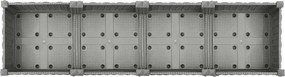 vidaXL Ζαρντινιέρα 160 x 40 x 23 εκ. από Πολυπροπυλένιο