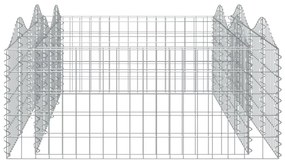 vidaXL Συρματοκιβώτιο Τοξωτό 200x100x50 εκ. από Γαλβανισμένο Σίδερο