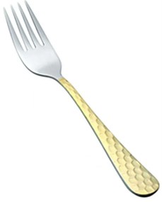 Πιρουνάκι Γλυκού A-181 01883 14,5cm Silver-Gold Dinox Stainless Steel
