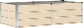 vidaXL Γλάστρα Ελεφαντόδοντο 160 x 80 x 45 cm Ατσάλι