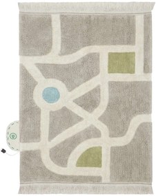 Χαλί Παιδικό EcoCity 120x170cm Grey-Green Lorena Canals 120X170cm