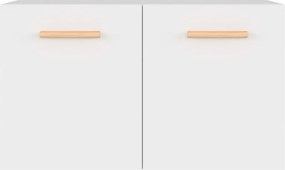 vidaXL Ντουλάπι Τοίχου Λευκό 60 x 36,5 x 35 εκ. από Επεξεργασμένο Ξύλο