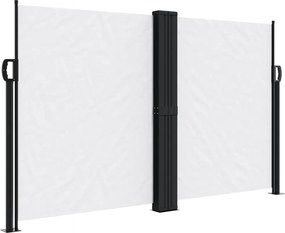 vidaXL Σκίαστρο Πλαϊνό Συρόμενο Λευκό 140 x 1200 εκ.