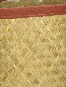 Κασπώ ArteLibre Καφέ Seagrass 27x27x17cm Σετ 3Τμχ