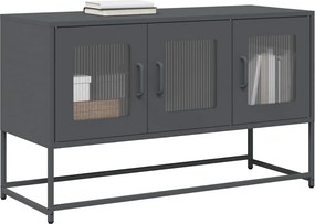 ντουλάπι τηλεόρασης vidaXL Ανθρακί 100,5x39x60,5 cm