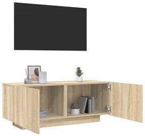 vidaXL Έπιπλο Τηλεόρασης Sonoma Δρυς 100x35x40 εκ. Επεξ. Ξύλο