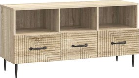 vidaXL Ντουλάπι TV Sonoma Δρυς 102 x 34,5 x 50 εκ. Επεξεργασμένο Ξύλο