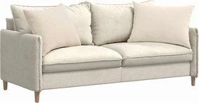 vidaXL Μαξιλάρι Καναπέ 2 pcs Μπεζ 70 x 50 cm ύφασμα