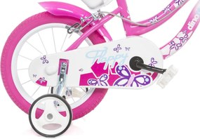 Flappy 16 Inch 27 cm Girls Caliper White/Pink