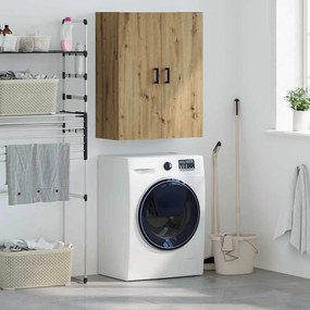 vidaXL Επιτοίχιο ντουλάπι Καφέ 69.5 x 34 x 90 εκ. Επεξεργασμένο ξύλο