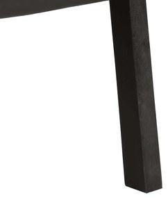 vidaXL Πολυθρόνα Μαύρη από Γνήσιο Δέρμα