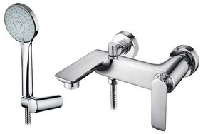 Μπαταρία Μπανιέρας Ermosa 090923901 Chrome Pyramis Μέταλλο