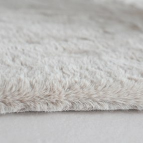 Χαλί Γούνινο (150x200) Ravelia Fluffy Taupe