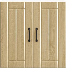 vidaXL ντουλάπι τοίχου κουζίνας "Lucca" Sonoma Oak Engineered Wood