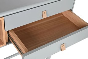 Έπιπλο Εισόδου Home ESPRIT Μπλε Γκρι 120 x 35 x 90 cm