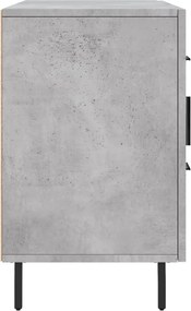 vidaXL Ντουλάπι Γκρι Σκυροδέματος 100 x 36 x 60 εκ. Επεξεργασμένο Ξύλο