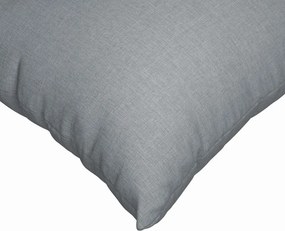 vidaXL Μαξιλάρι Καναπέ 2 pcs Ανοιχτό γκρι 60 x 60 cm ύφασμα