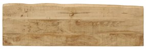 vidaXL Τραπέζι Κονσόλα με Live Edge 105x33x76 εκ. Μασίφ Ξύλο Μάνγκο
