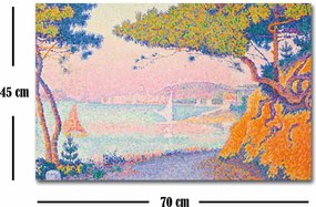 Decorative Canvas Painting FAMOUSART-065 Multicolor