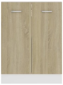 vidaXL Ντουλάπι &quot;Lyon&quot; Sonoma Δρυς 60x46x81,5 εκ. από Τεχνητό Ξύλο
