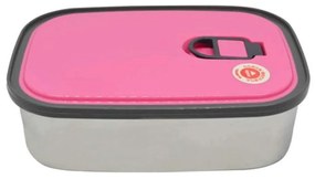 Δοχείο Φαγητού 818655 1,25lt Inox-Pink Ankor Steel,Plastic