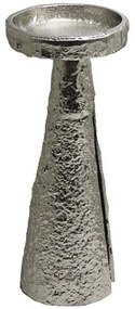 Κηροπήγιο Arco 027958 11x11x26cm Silver Αλουμίνιο
