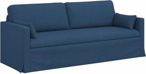 vidaXL Καναπές 180cm 2 pcs Μπλε Μέταλλο