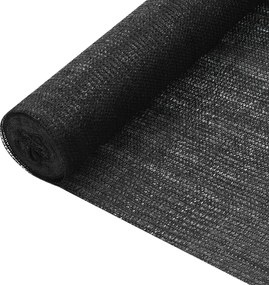 vidaXL Δίχτυ Σκίασης Μαύρο 1,8 x 50 μ. από HDPE 75 γρ./μ²