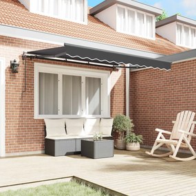 vidaXL Σκηνίτσα Αναδιπλούμενη Ανθρακί 250 x 200 cm ύφασμα