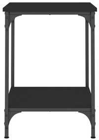 vidaXL Τραπεζάκι Σαλονιού Μαύρο 40 x 40 x 55 εκ. Επεξεργασμένο Ξύλο