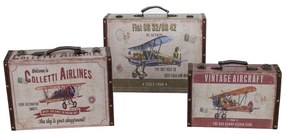 Καλάθια, κουτιά Signes Grimalt  Κουτιά Με Αεροσκάφη 3 Μονάδες