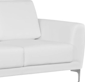 ΚΑΝΑΠΕΣ 2ΘΕΣΙΟΣ KΕΝΖΙΕ HM3121.22 ΜΕ ΛΕΥΚΟ PU 142x81x81 εκ.