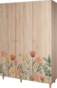 Τριφυλλη Ντουλαπα Σονομα LENA 52x135x192