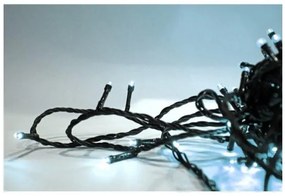 Χριστουγεννιάτικα Λαμπάκια 100 LED Ψυχρό Λευκό IP44 ΕΠΕΚΤ.ΠΡΟΓΡ+ΣΤΑΘ. 30-10060 Lumen-30-10060-Λευκό 30-10060
