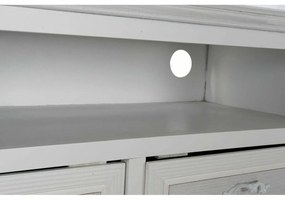 Τραπεζάκι Καφέ DKD Home Decor Λευκό Ξύλο Ξύλο MDF 100 x 42 x 61 cm