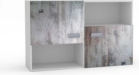 Ραφιέρα Τοίχου Pump 120x34x75 Λευκό
