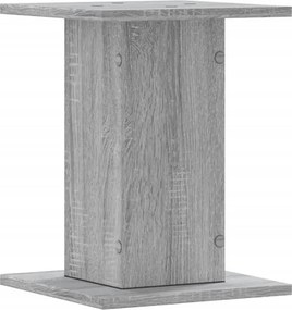 vidaXL Βάσεις Φυτών 2 Τεμ. Γκρι Sonoma 30x30x40 εκ. Επεξεργασμένο Ξύλο