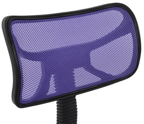 Καρέκλα Γραφείου Akhila Με Μωβ Mesh 40,5x50,5x91,5 Εκ.