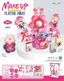 Σετ τουαλέτα ομορφιάς με αξεσουάρ - 43pcs - 9622 - 917526