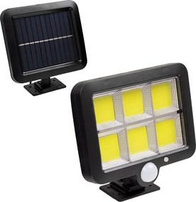 Στεγανός Ηλιακός Προβολέας LED 35W Ψυχρό Λευκό 6000K με Αισθητήρα Κίνησης και Φωτοκύτταρο IP65