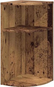 vidaXL End Table Παλιό ξύλο 29,6 x 29,6 x 60 εκ Επεξεργασμένο ξύλο