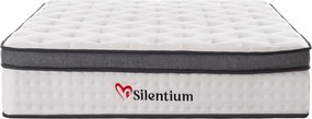 ΣΤΡΩΜΑ ΔΙΠΛΟ SILENTIUM HM749.04 POCKET SPRINGS--ΛΕΥΚΟ 140x200x30Υεκ.