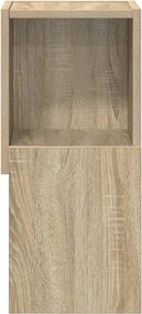 vidaXL Γωνιακό Ντουλάπι Δρύς Sonoma 25,5x25x55εκ Επεξεργασμένο ξύλο