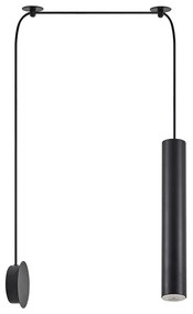 Απλίκα Τοίχου Homelighting Adept Tube 77-8903 Black