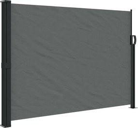 vidaXL Πτυσσόμενη Πλαϊνή Τέντα Ανθρακί 140x500 εκ.