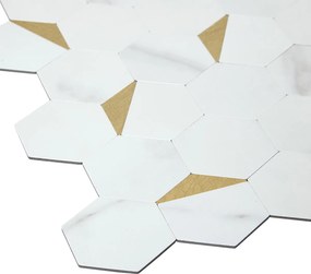 Αυτοκόλλητα Πλακάκια (Σετ 2τμχ) A-S Mina White 223867A
